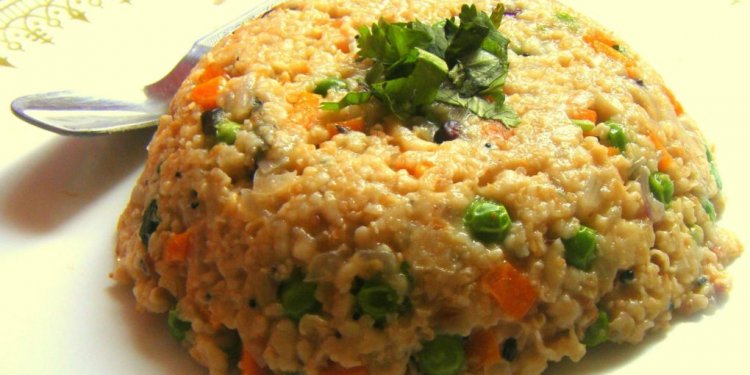 Oats upma in tamil – Quick and