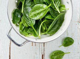 best high-protein meals for weight loss - spinach