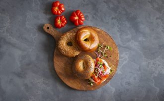 Breakfast Bagel Catering