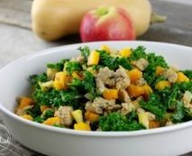 Butternut Squash + Apple Hash with Sausage