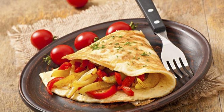 Healthy omelette for weight loss