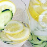 Lemon Cucumber Detoxification Water