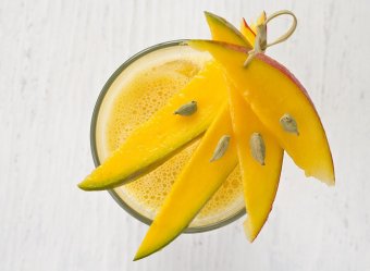 mango lassi - 10 most useful products for losing weight