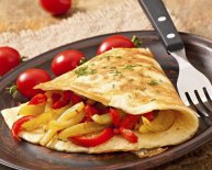 Healthy omelette for weight loss